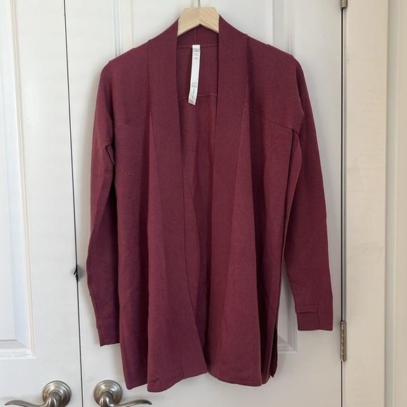 Lululemon Blissful Zen Sweater Slits cardigan - Picture 4 of 11